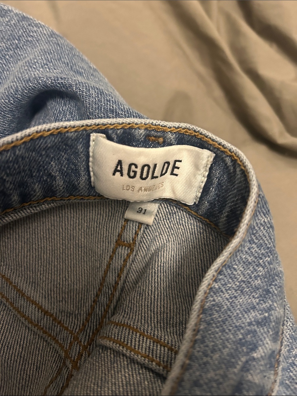 Agolde straight leg jeans - Picture 3 of 7